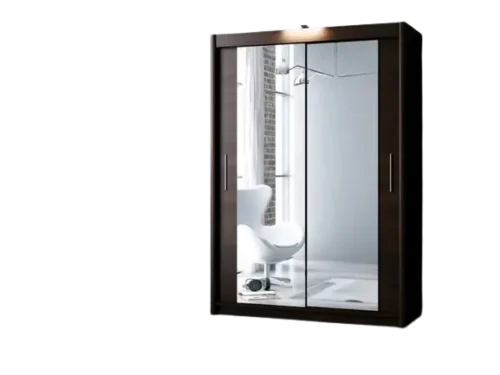 120 cm wide slide door wardrobe