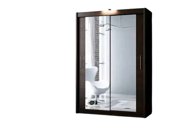 120 cm wide slide door wardrobe